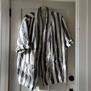 Vintage linen robe
